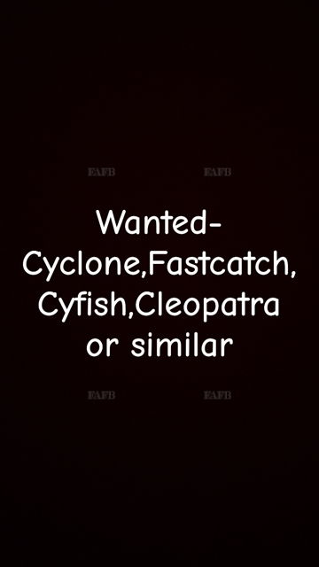 Wanted Cygnus,Lochin,Sutton,Cougar,Cleopatra,Kingfisher. Charter or commercial fishing considered