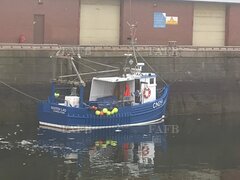 Gaff Girvan Wooden Creeler/trawler (Boat only) - Scotch Lad CN29  - ID:110606