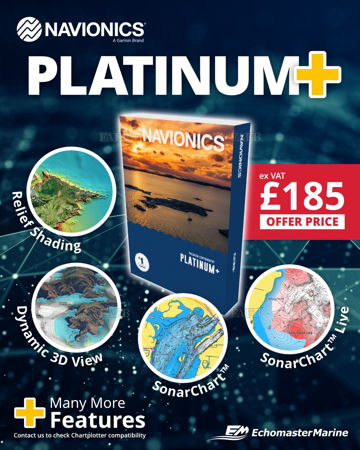 Take navigation to the next level with Navionics Platinum+