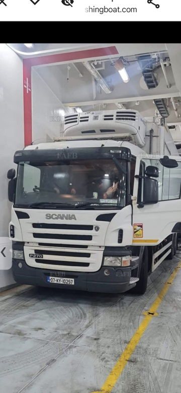 Scania p270 vivier truck for sale.