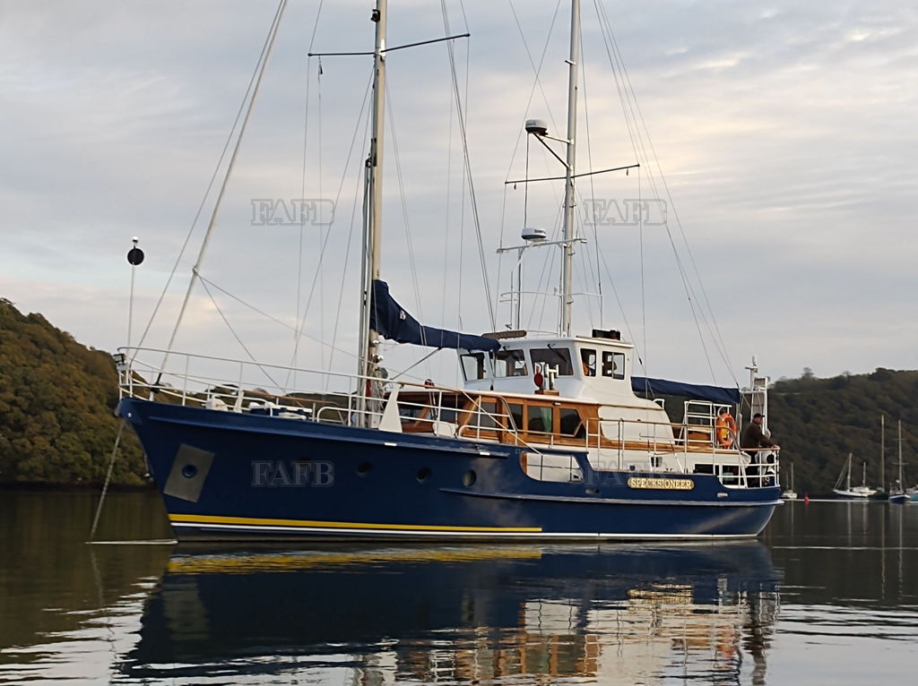 Custom one off/ F. de Voogt motorsailer