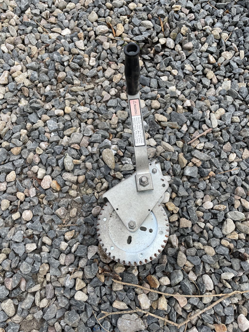 Trailer hand winch