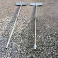 10 heavy duty aluminium Dan poles