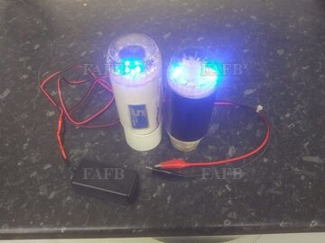 SQUIDISCO squid attraction lights  pair for sale or hire