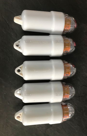 5 x Fishtek Scallop Lights