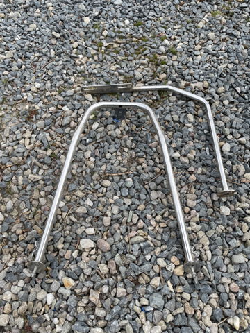 Stainless steel light/ Ariel bracket
