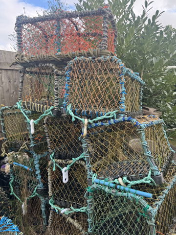 Free postage 1 X Crab Fishing Lobster Pot Single Eye Parlour