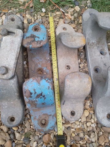 FOUR HEAVY DUTY  FAIRLEADS