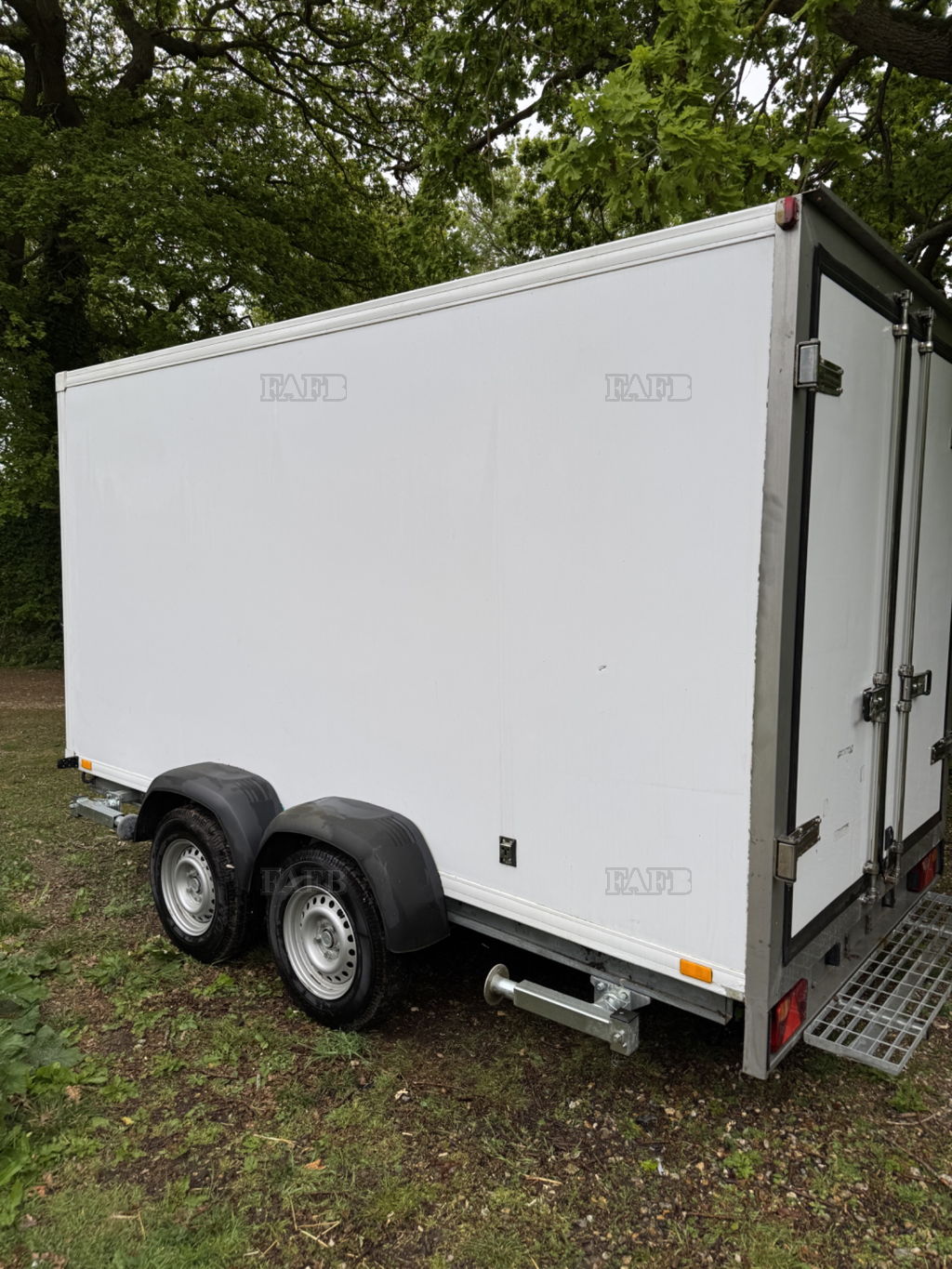 Humbaur 3.6m fridge/freeze trailer