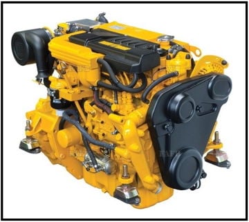 NEW Vetus M4.56 52hp Marine Diesel Engine & Gearbox Package