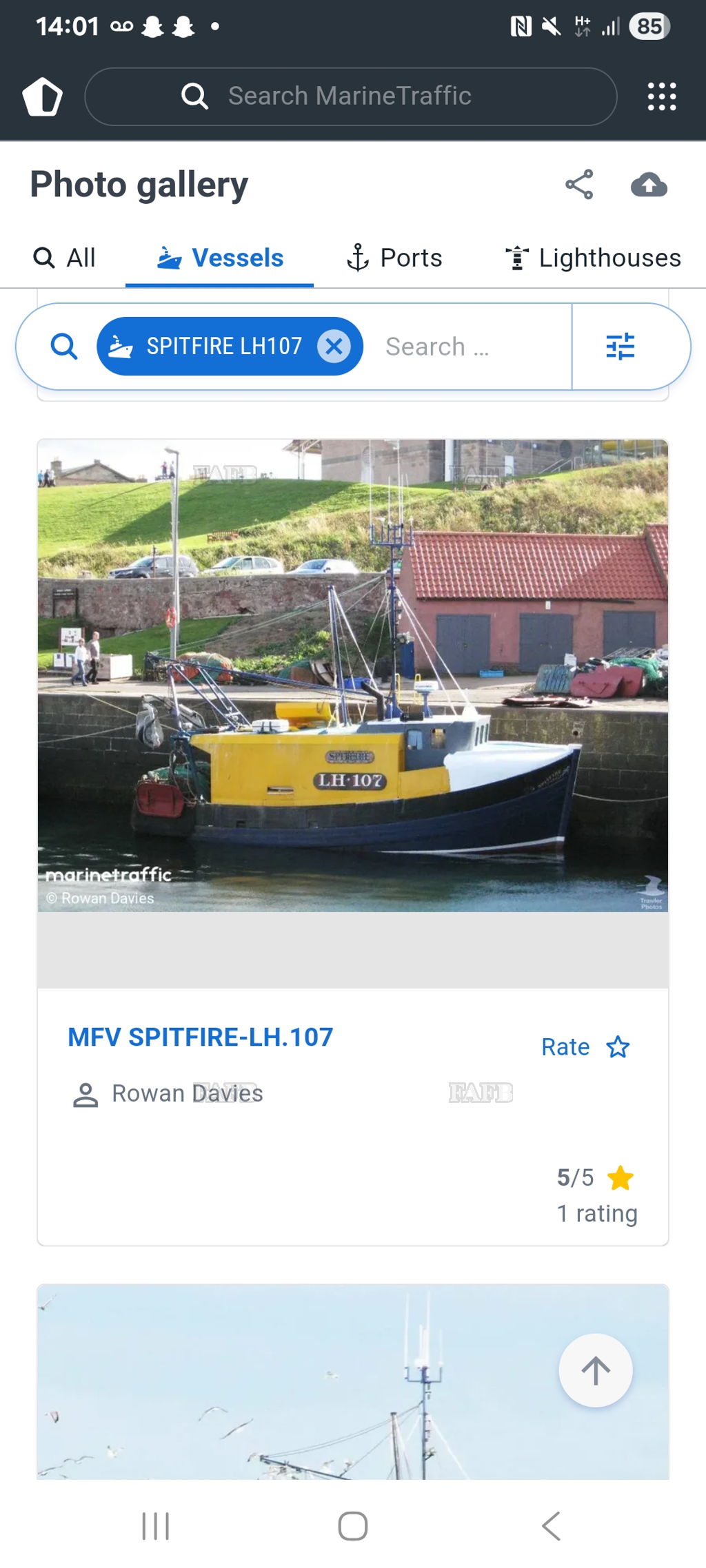 Crewman for a 11 meter prawn trawler