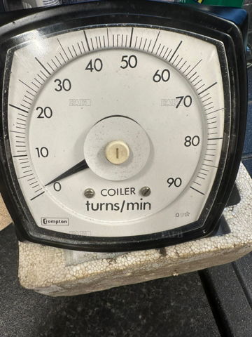 Rope Reel Coil counter Gauge