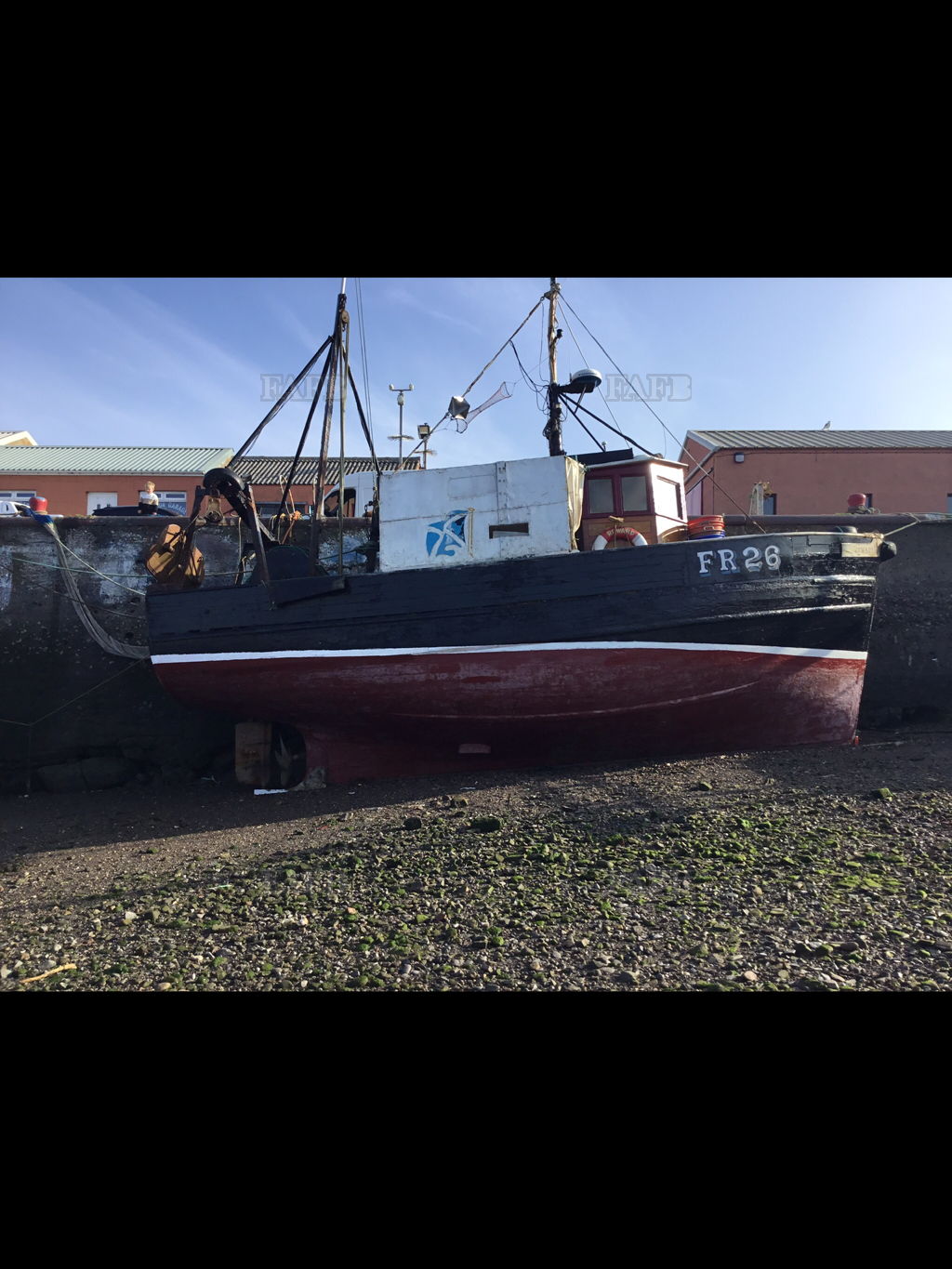 Wooden trawler