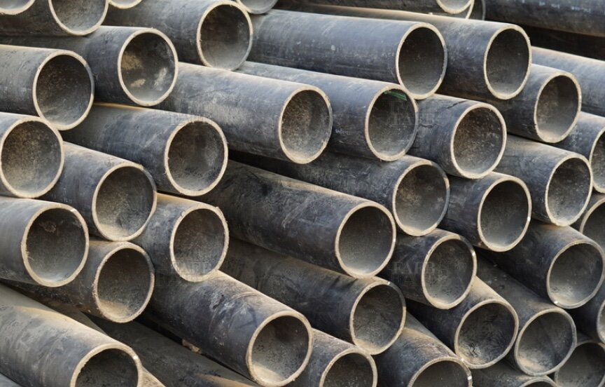 HDPE 315mm pipe from old salmon pen