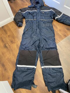 43 x used Dickies Water Proof Heavy Duty Padded Overalls - ID:126821