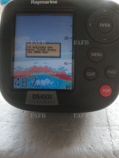Raymarine dx400 sounder - ID:130836