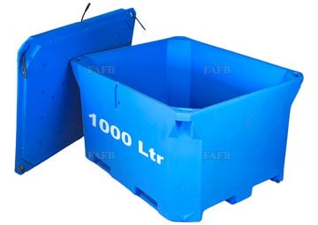1000 Ltr Insulated Fish Bin
