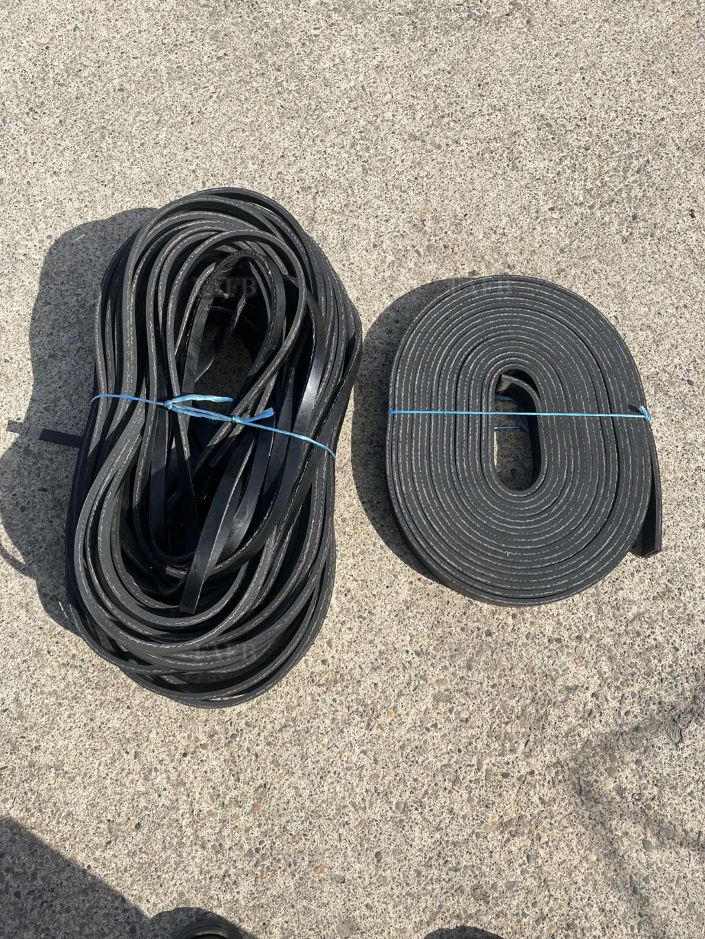 Conveyor belt Creel binding / wrapping rubber