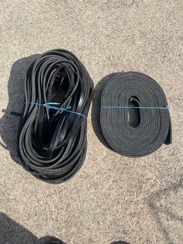 Conveyor belt Creel binding / wrapping rubber