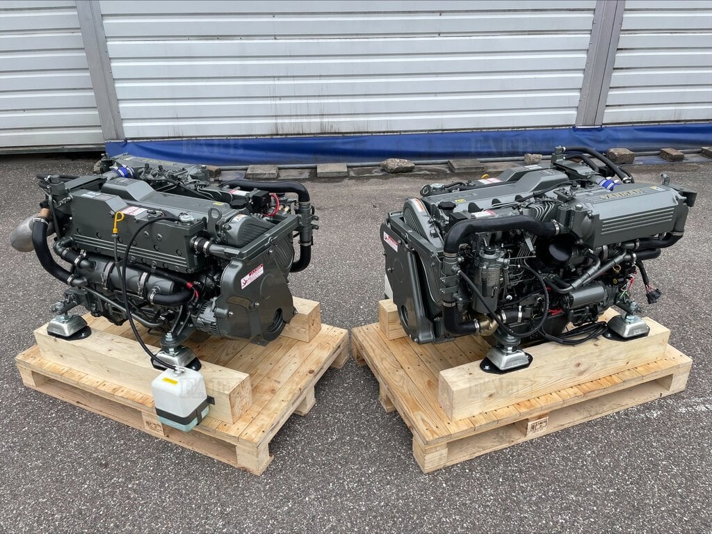 2 x YANMAR 6LPA-STP 315HP at 3800RPM Bobtail Warranty