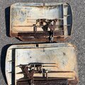 Bison Trawl Door Size 1+, Galvanised, Good Condition & Coastal Nets Box Trawl - picture 2