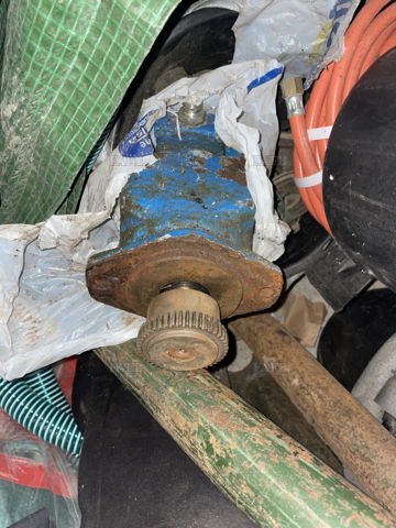 Trawl winch motor