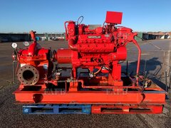 Caterpillar 3208T Marine Diesel Driven Waterpump 367 Hours - ID:121930