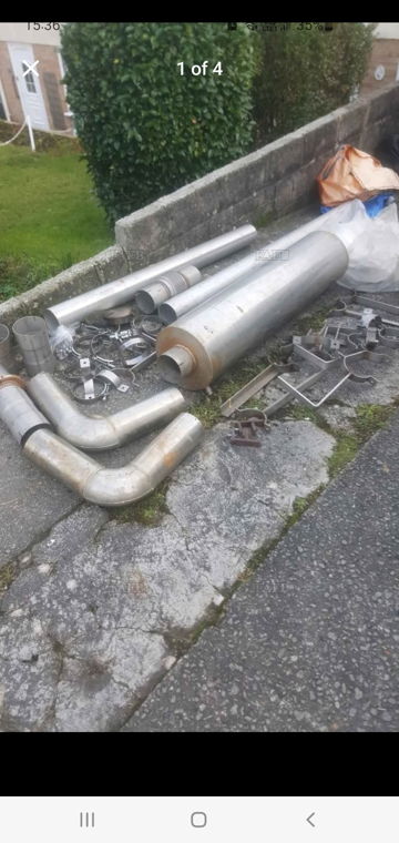 Stainless exhaust