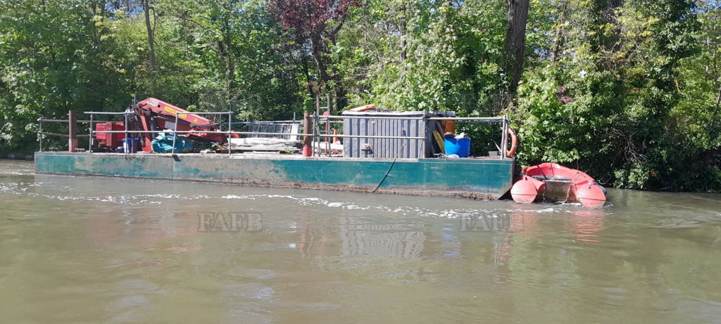 Steel Work Barge