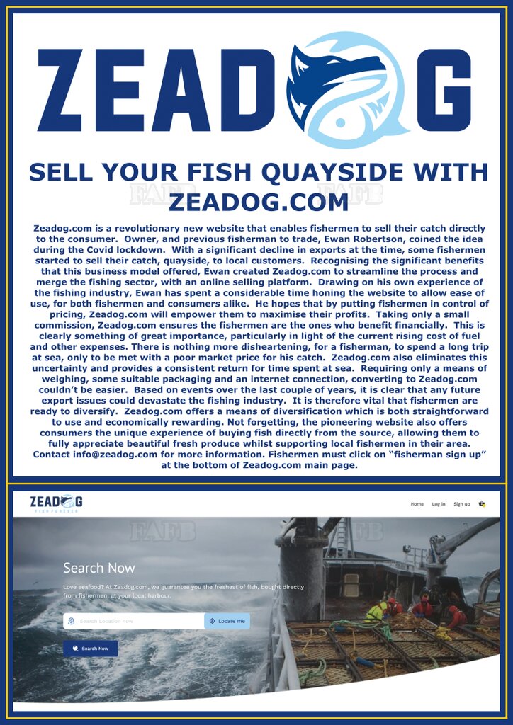 SELL FISH DIRECT TO THE LOCAL COMMUNITY