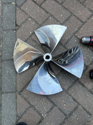 Rolla stainless 4blade prop