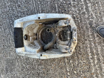 Volvo penta 290 transom shield with rams